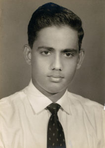 My first passport photo, 1961